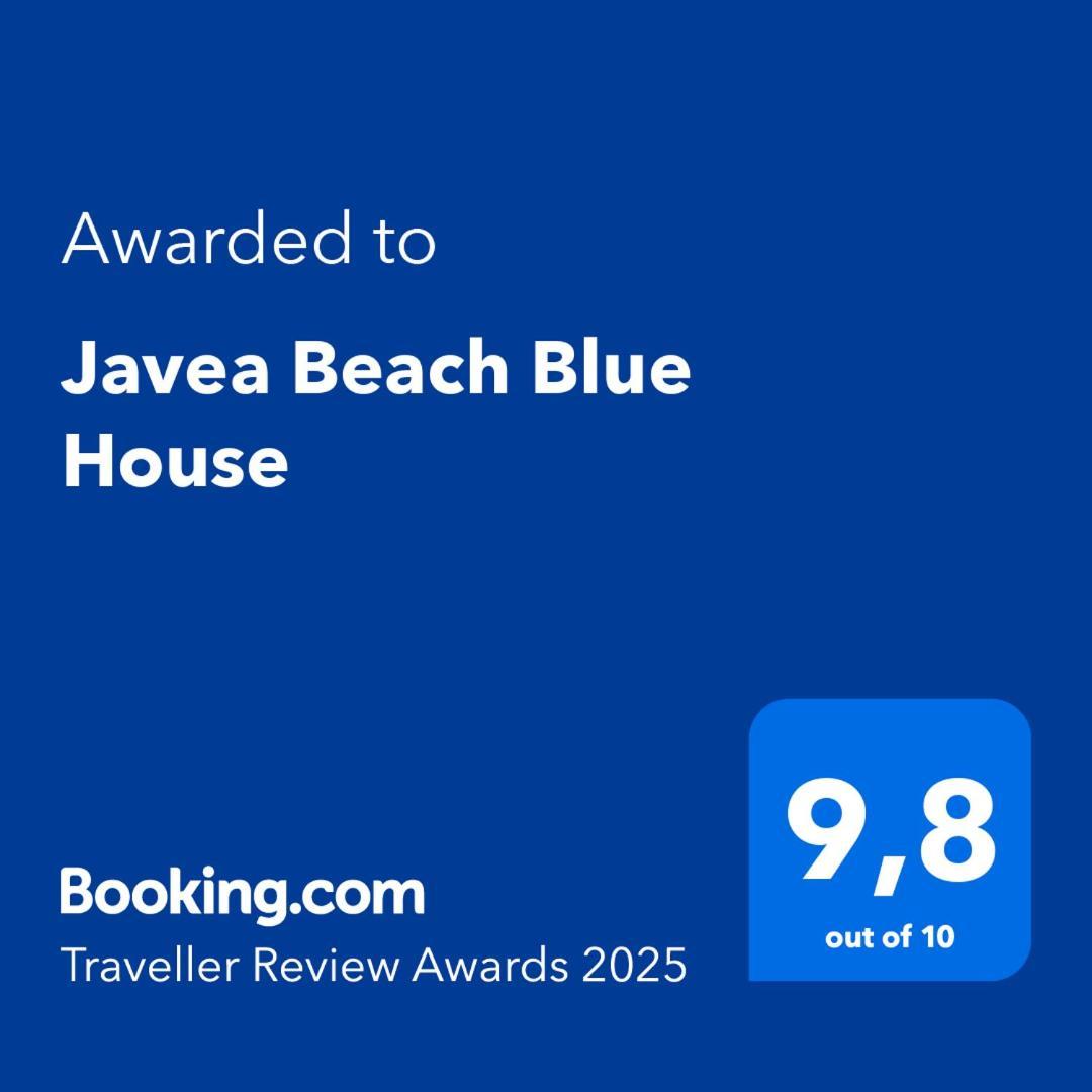 Javea Beach Blue House Exteriör bild